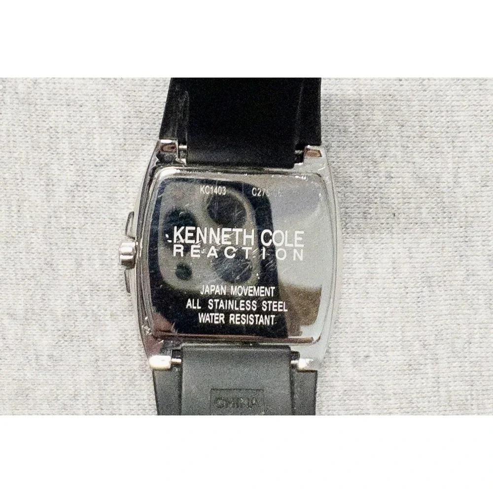 Kenneth Cole‎ KC1403 Wrist Watch Mens 38mm New Battery